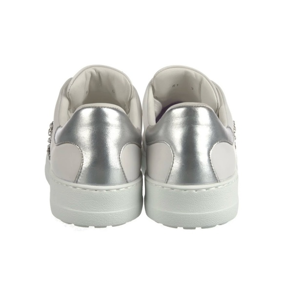 Salvatore Ferragamo white and silver embellishment, brand new, never worn, size - Picture 8 of 9